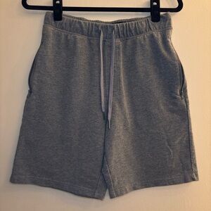 Eddie Bauer Men’s Grey Sleep Shorts with Pockets Size S